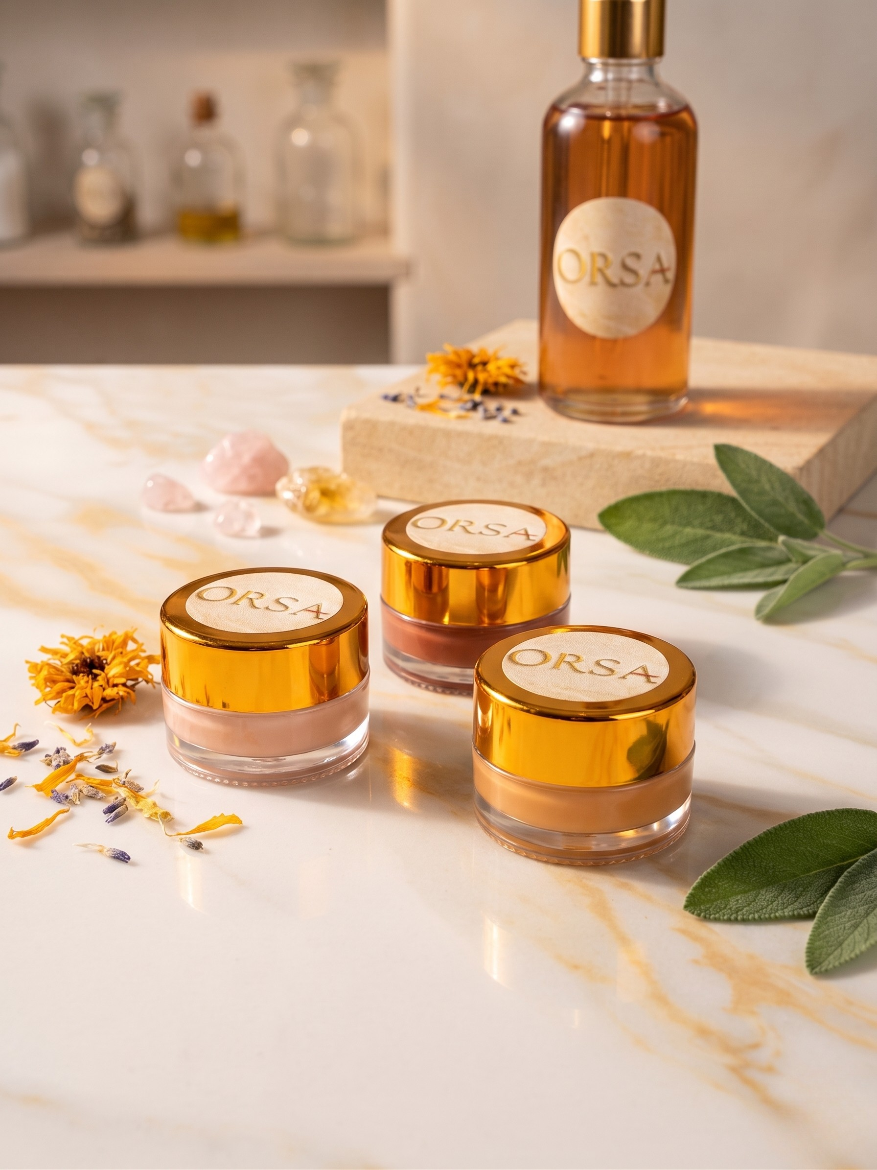 Pure plant-based Ayurvedic skincare rituals at ORSA Beauty